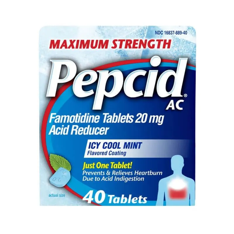 Pepcid launches new heartburn medication