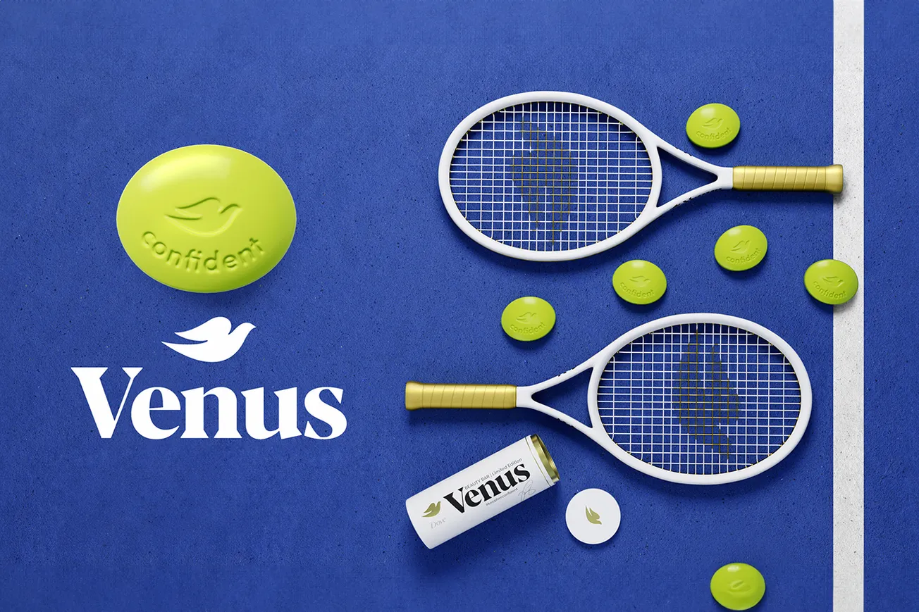 Dove and Venus Williams team up on limited-edition beauty bar to help keep girls in sports