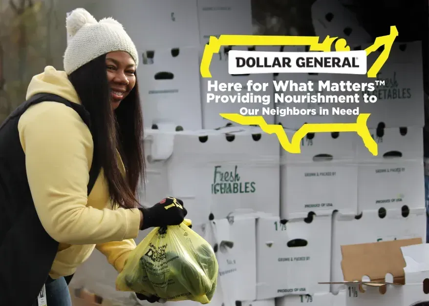 Dollar General partners with Feeding America for Hunger Action Month