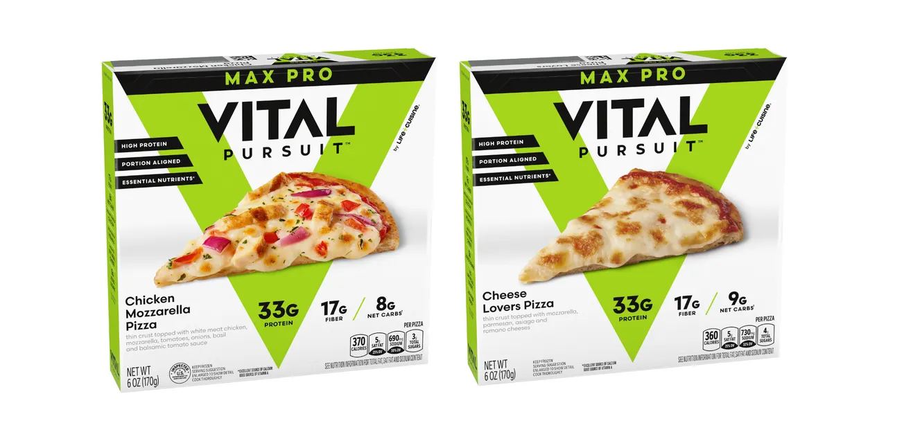 Vital Pursuit launches new Max Pro pizzas packed with protein