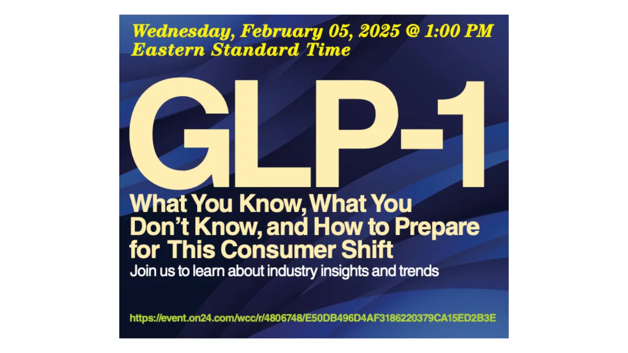 RetailmediaIQ announces webinar: "GLP-1: What You Know, What You Don’t Know, and How to Prepare for This Consumer Shift"