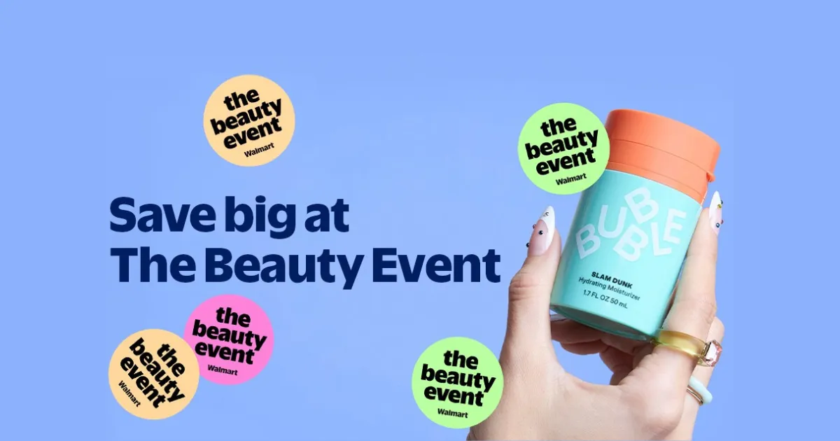 Walmart’s Spring Beauty Event launches with 1,800+ deals