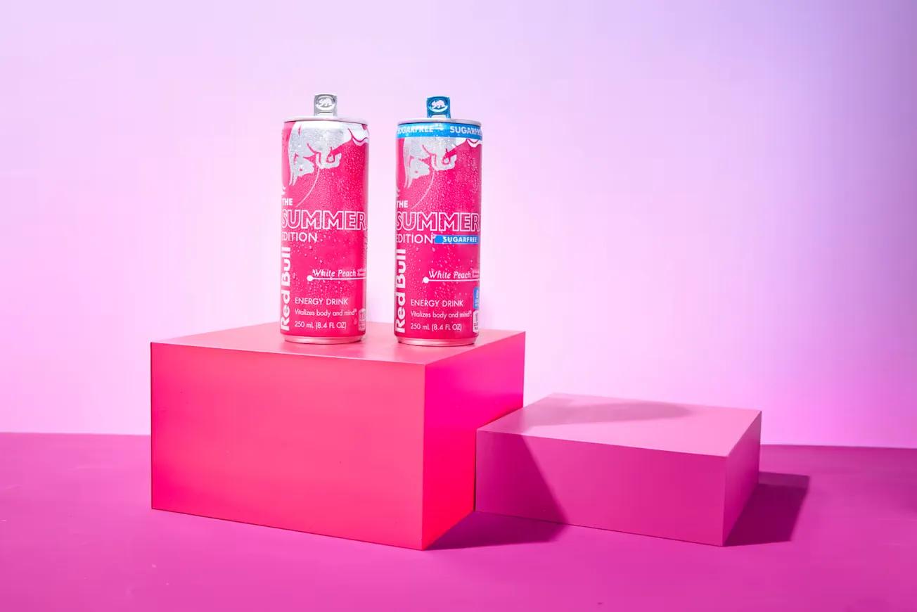 Red Bull unveils Summer Edition White Peach flavor