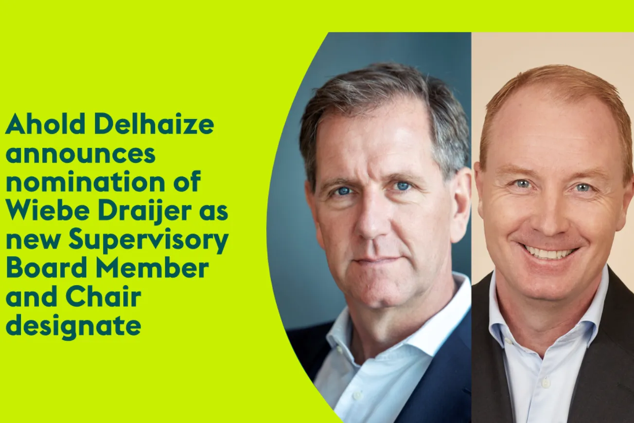 Ahold Delhaize nominates Wiebe Draijer as next chair of supervisory board