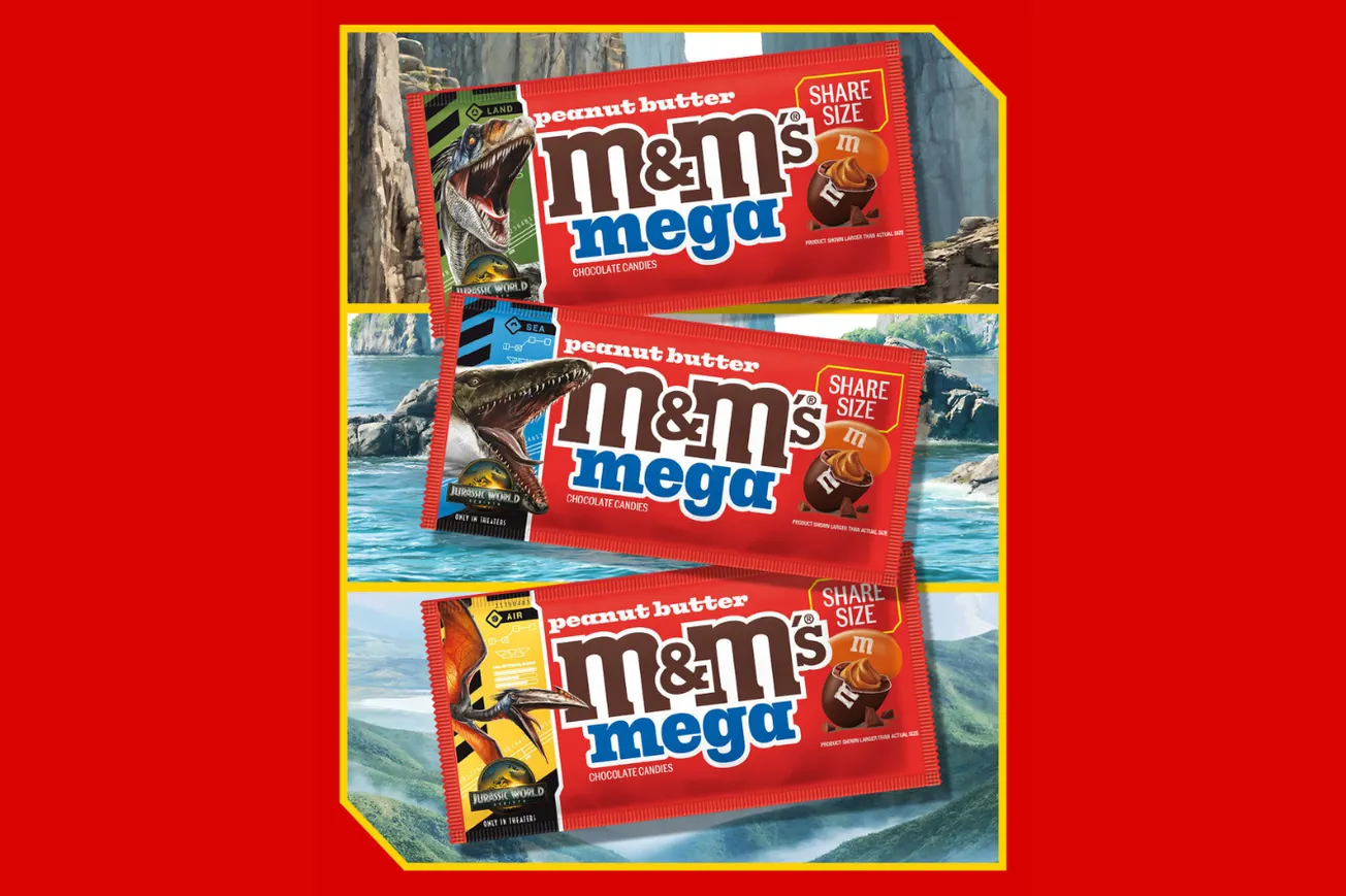 M&M'S launches limited edition Jurassic World Rebirth packs