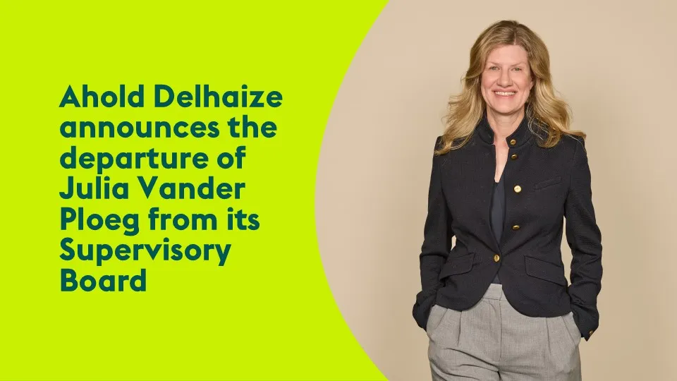 Julia Vander Ploeg resigns from Ahold Delhaize Supervisory Board