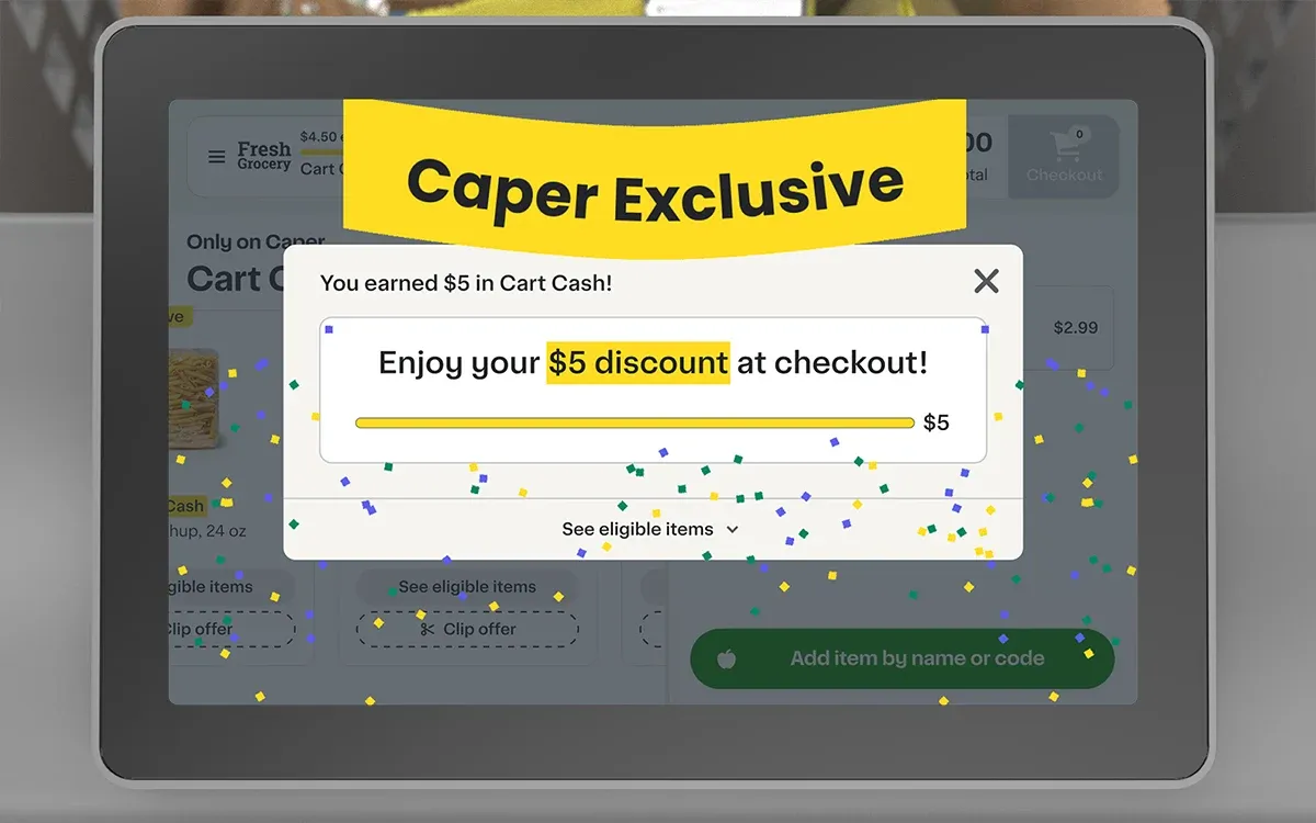 Instacart Caper Cart offers new omnichannel capabilities