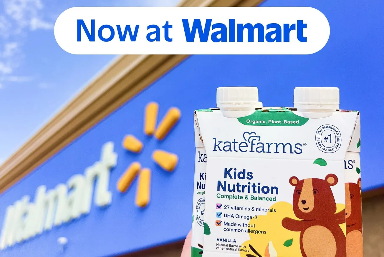 Kate Farms launches nutrition line for kids at Walmart