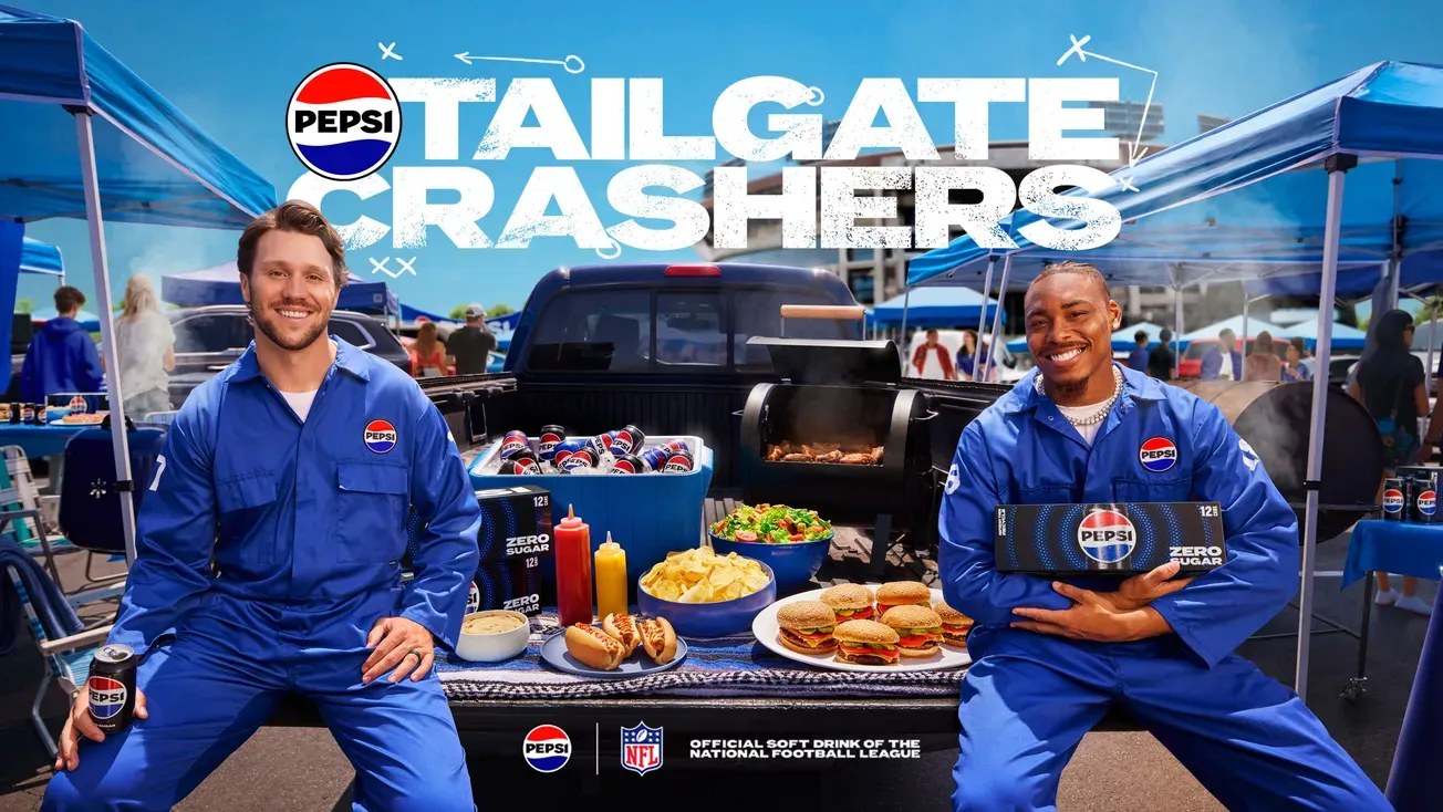 Pepsi teams with Josh Allen and Justin Jefferson