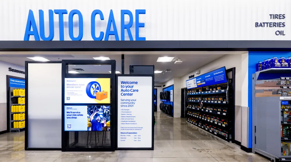 Walmart launches first-of-its kind contactless auto experience