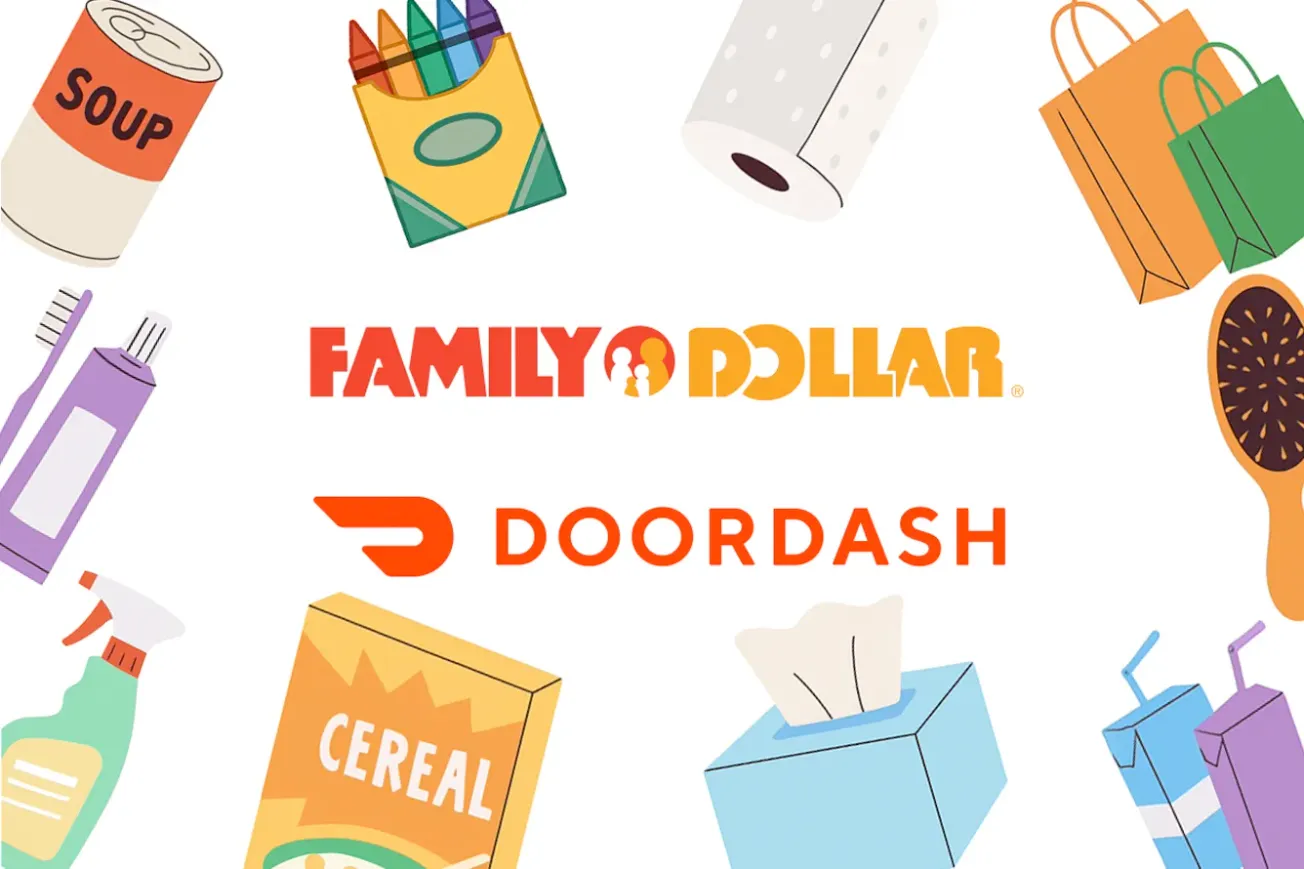 Family Dollar partners with DoorDash to offer delivery from about 7,000 stores nationwide
