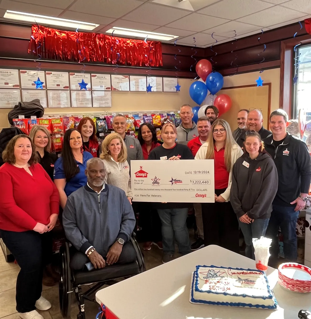 Casey’s kicks off annual round-up campaign to support military families