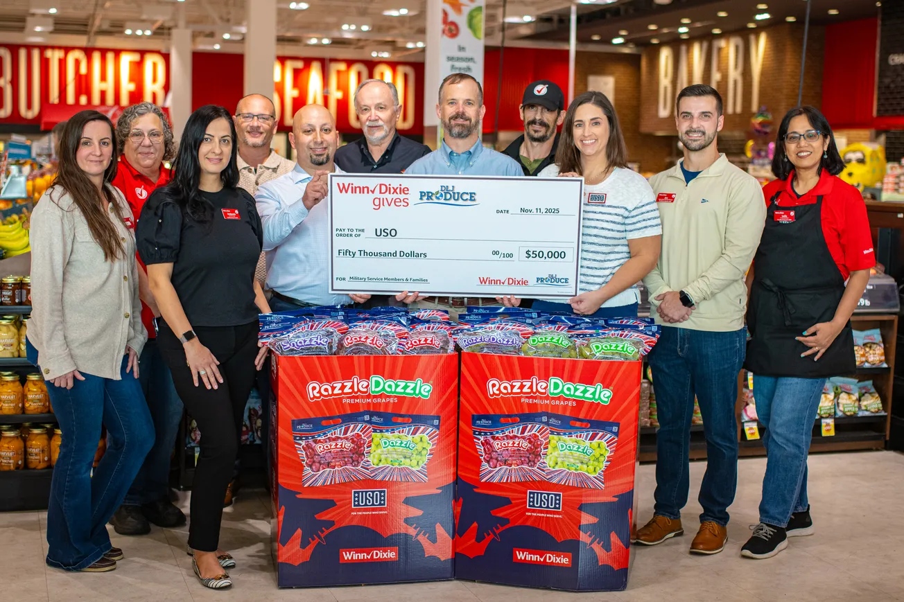 Southeastern Grocers celebrates Veterans Day with $50,000 donation to the USO