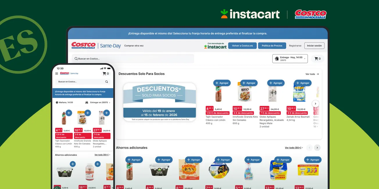 Costco brings U.S. same-day delivery model to Europe with Instacart