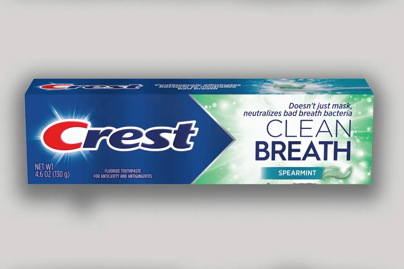 Crest launches Clean Breath toothpaste that promises long-lasting freshness