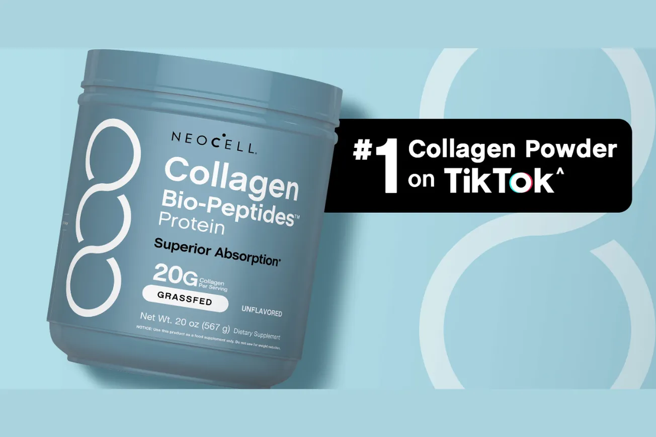 NeoCell® is now the #1 collagen powder on TikTok