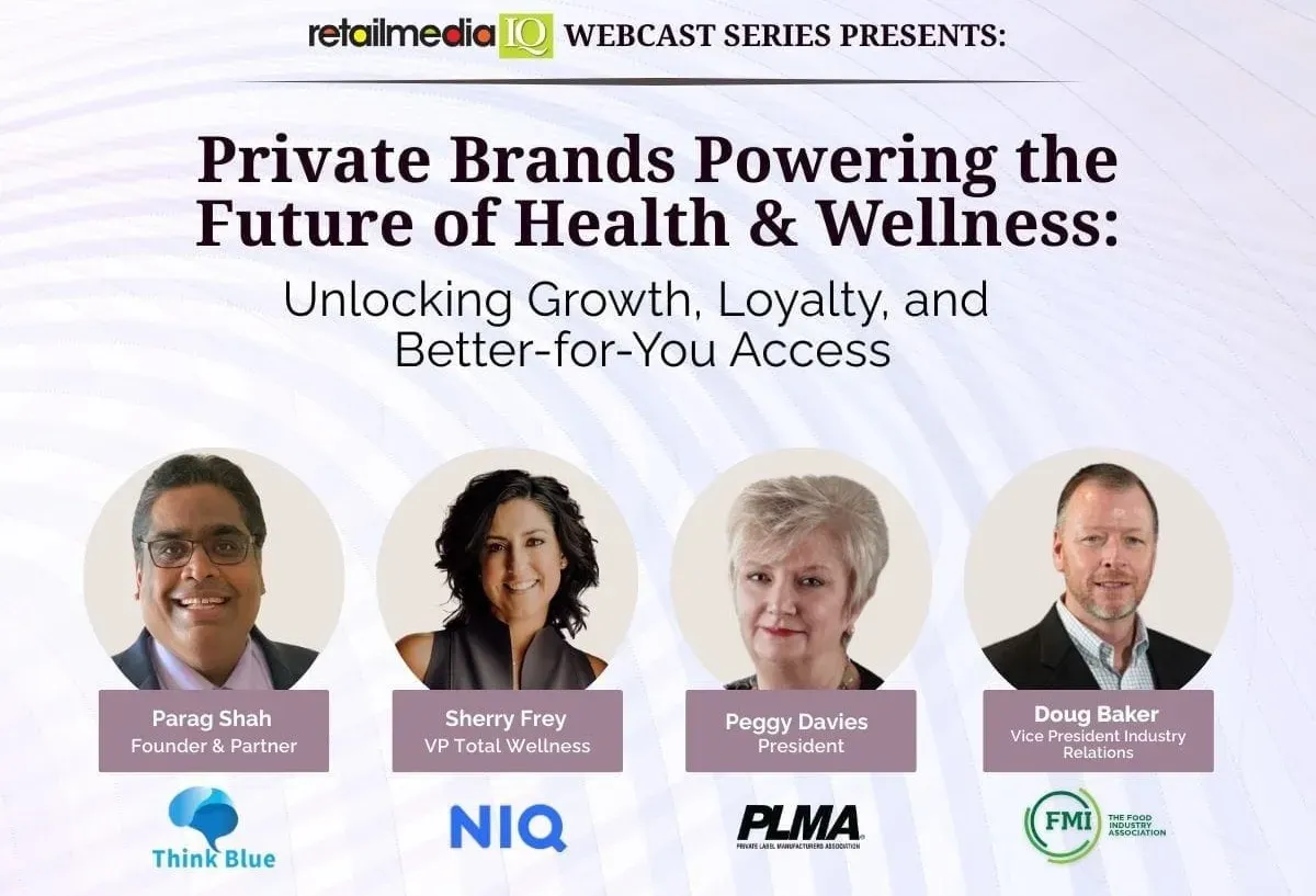 Webinar replay now live: Private Brands Powering the Future of Health & Wellness