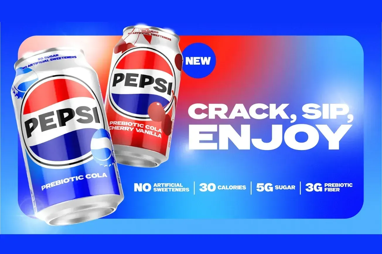 Pepsi Prebiotic Cola now available nationwide