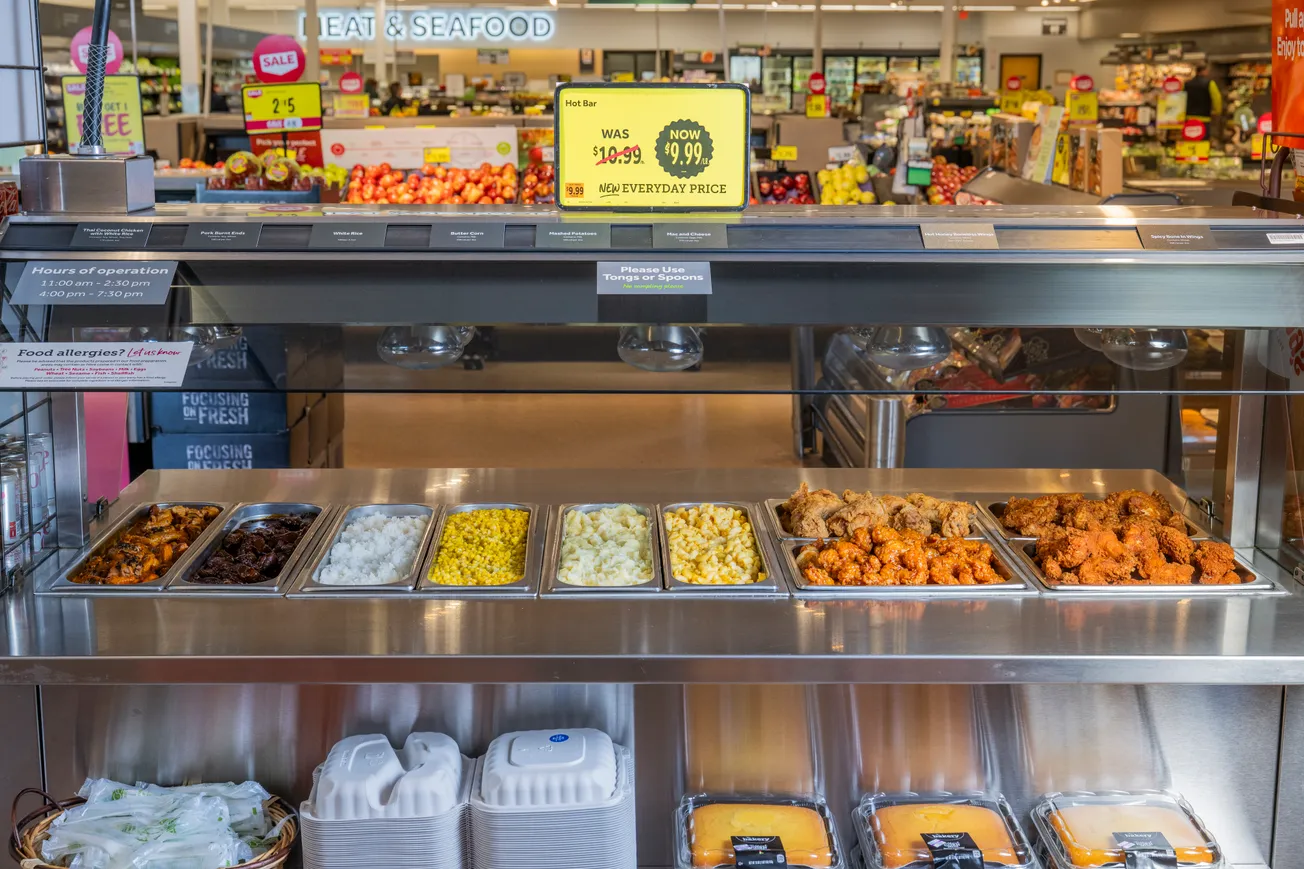 Stop & Shop revamps in-store hot bars to capture busy dinner shoppers
