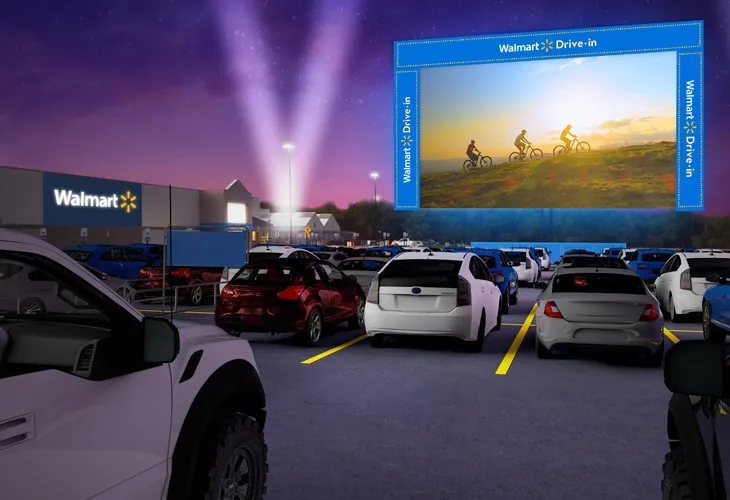 Walmart Drive-in