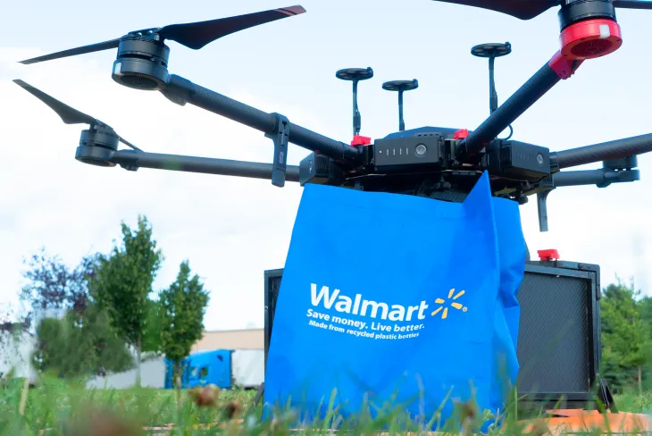 Walmart drone