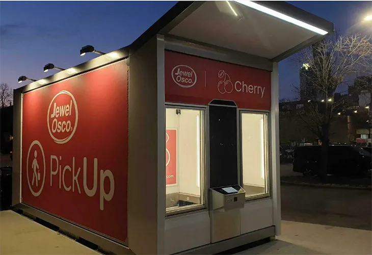 Albertsons pickup kiosk