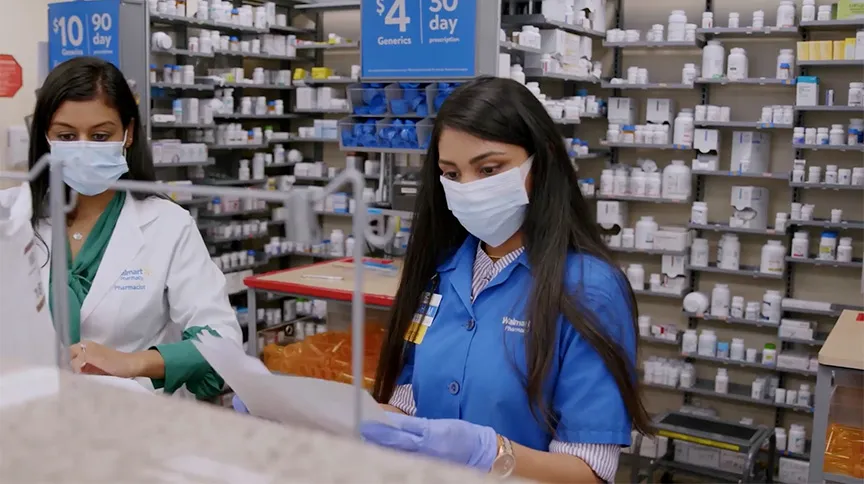 Walmart pharmacy techs